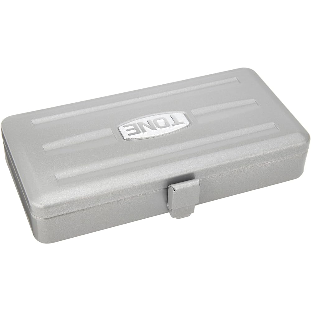 TONE Socket Wrench Set 1850 Drive 6.35mm (1/4") Silver Inch Contents 11 items
