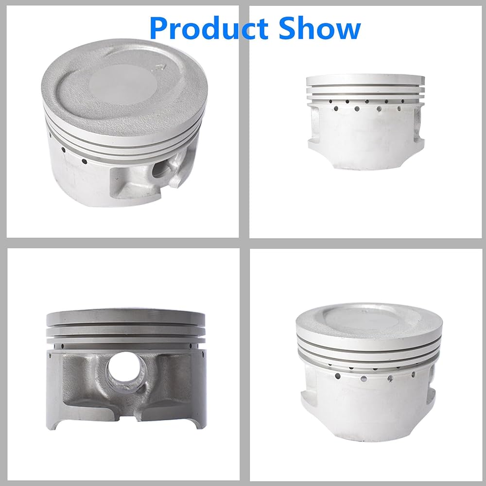 Labwork Cylinder Gasket Set Piston Replacement for Yamaha Timberwolf Bear Tracker Yamaha Moto-4 250 4BD-11310-01-00 93450-17044-00