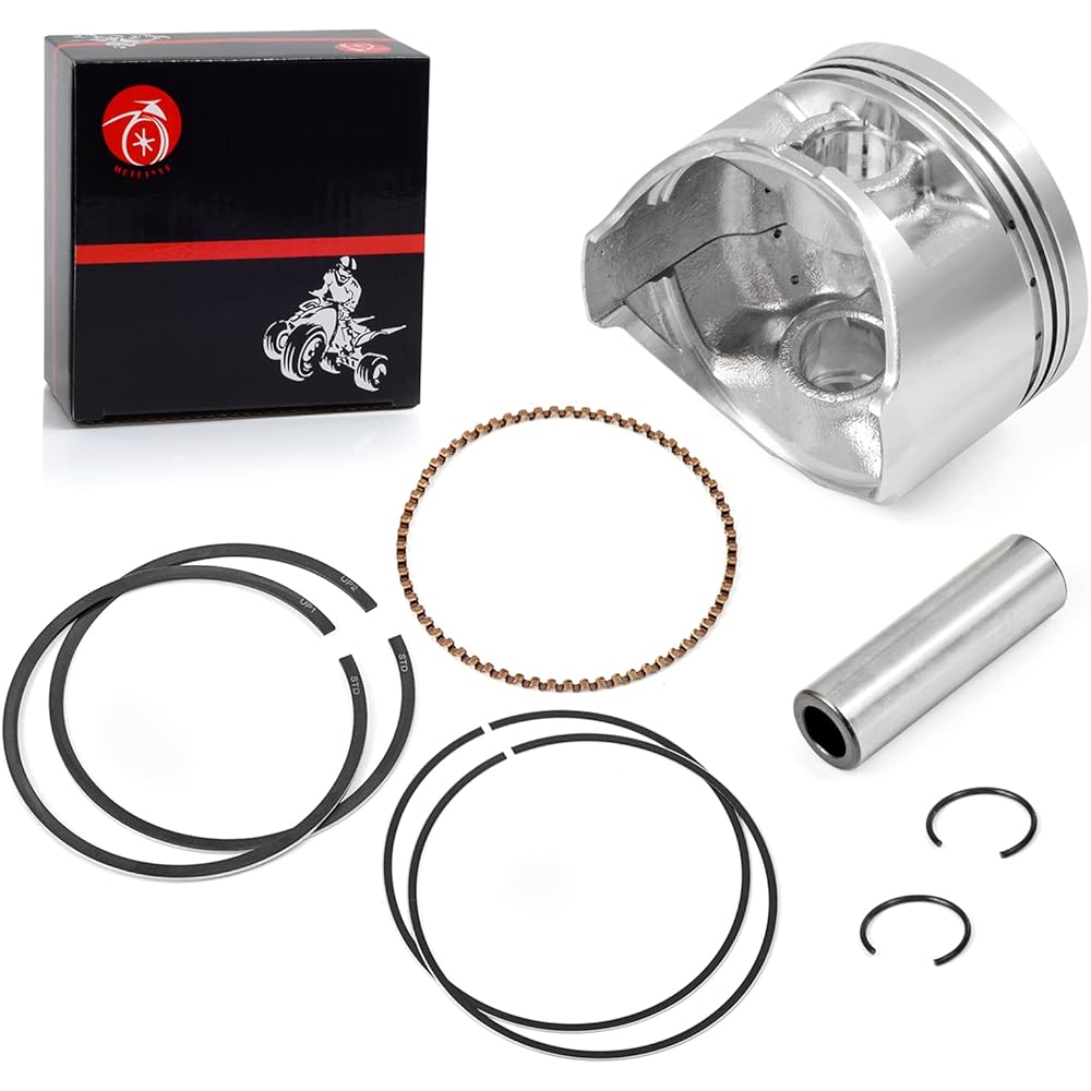 357cc Engine Top End Rebuild Kit Piston & Ring Yamaha 4 Cycle Golf Cart Motor G21 G22 G23 G27 G28 YDRA 2000-2013 JR7-11631-00-A0 JR7-11610-00-00-00