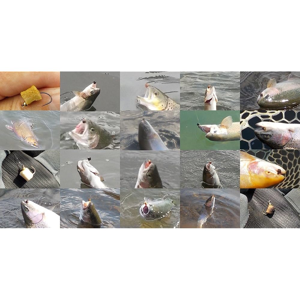 GoFly Purely Domestic GB Pellet #12 5 Colors Set of 5 Managed Fishing Area Bakutsuri Fly