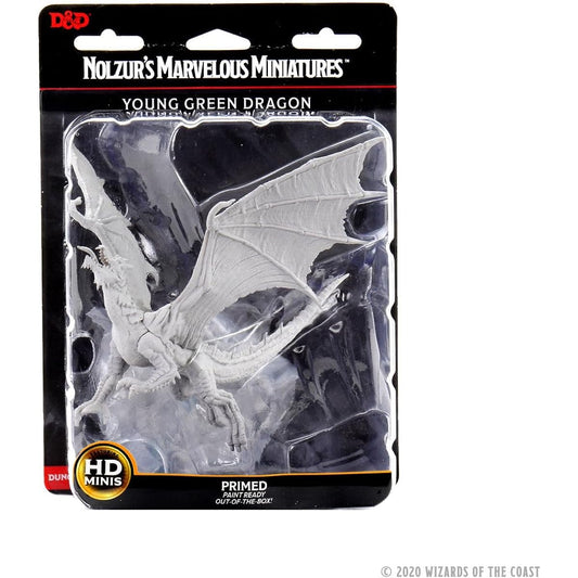 WizKids D&D Nolzurs Marvelous Unpainted Miniatures: Wave 8: Young Green Dragon