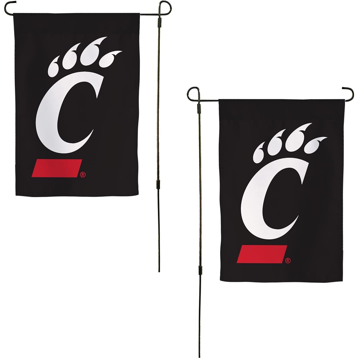 University of Cincinnati Garden Flag Bearcats UC Banner 100% Polyester (Design A)