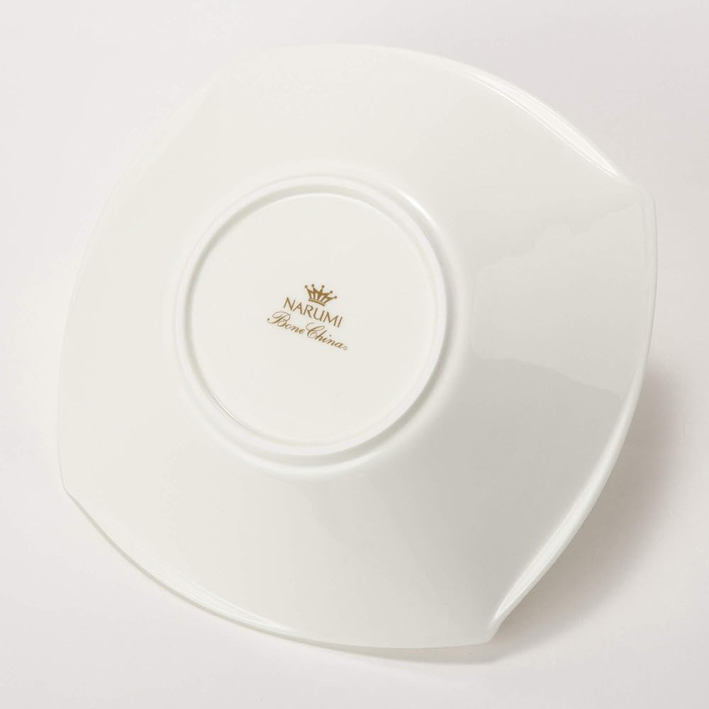 NARUMI Bowl Plate Forte White 28cm Square Microwave Warmable 50460-3454