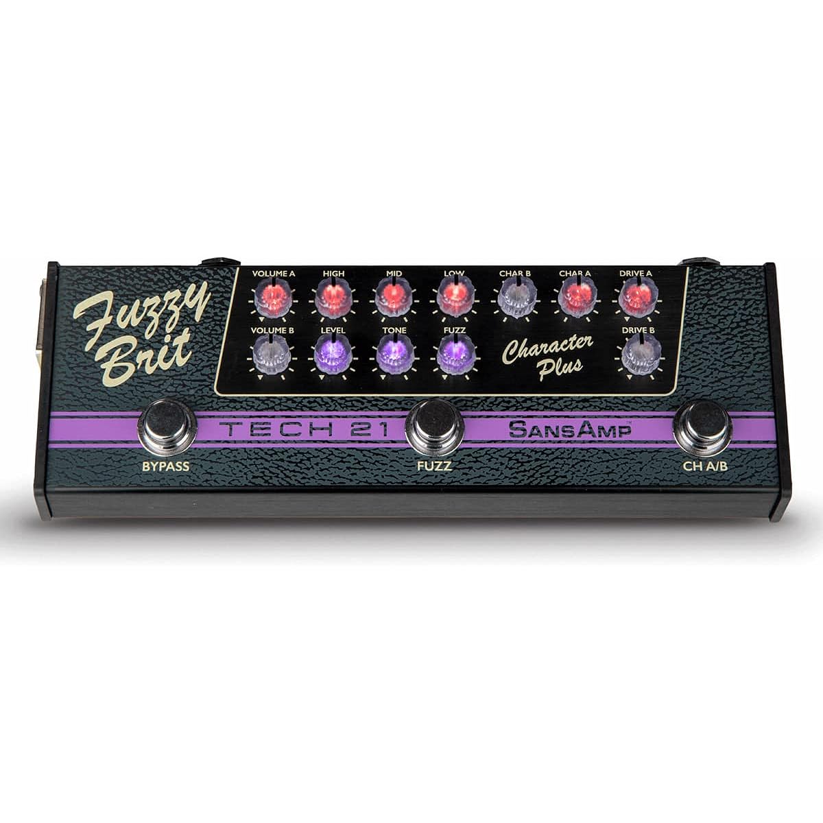 Tech21 / Character Plus Series Fuzzy Brit [Marshall + Fuzz Face-style] Fuzz Face SansAmp Character Series