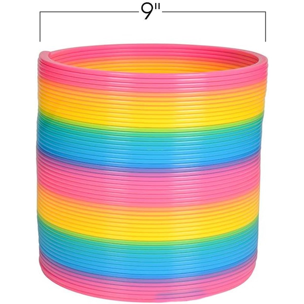 ArtCreativity Giant Coil Spring - Opens to 16 Feet - Jumbo Plastic Rainbow Coil Spring - Great Gift Idea for Boys and Girls Ages 3 and Up