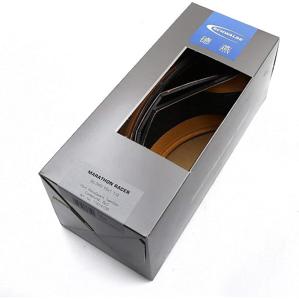 1Pcs Schwalbe Marathone Racer 35-349 Folding Tire for Brompton bike
