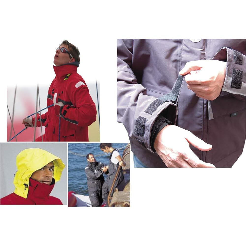 XM Exem Marine Wear Offshore Jacket Red XS 49182C