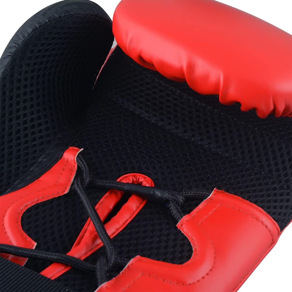 adidas Boxing Gloves Hybrid 250 ADIH250TG //Boxing Sparring Gloves Training Gloves (8oz, Red)