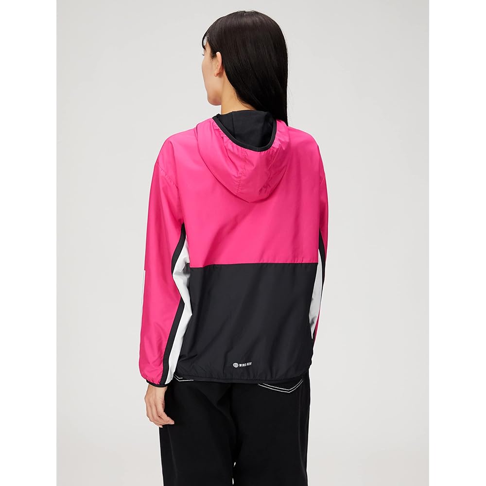 [Adidas] Jersey Top Team Loose Fit Windbreaker Jacket DP565 Women's