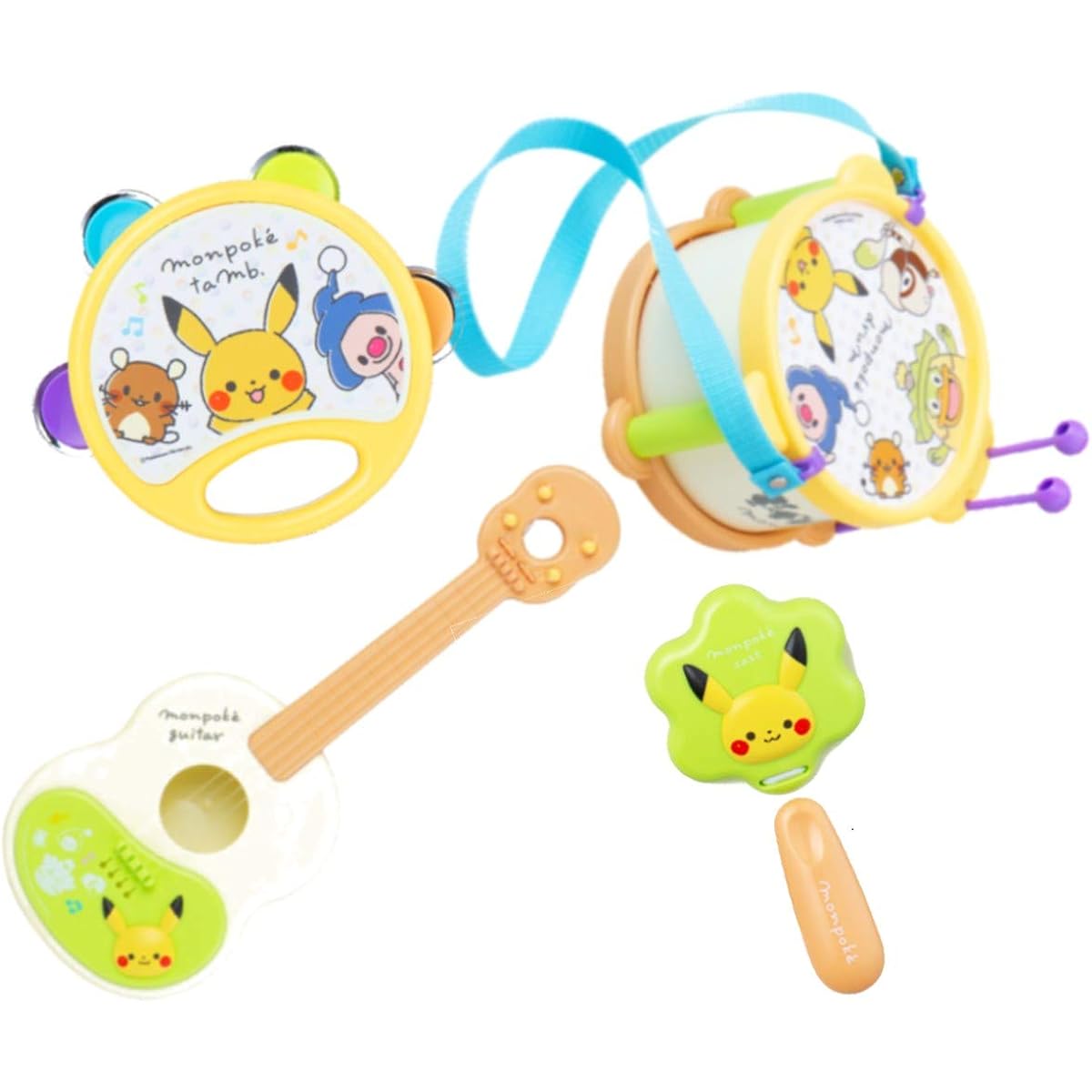 Monpoke Monpoke Children's Musical Instrument Set Royal
