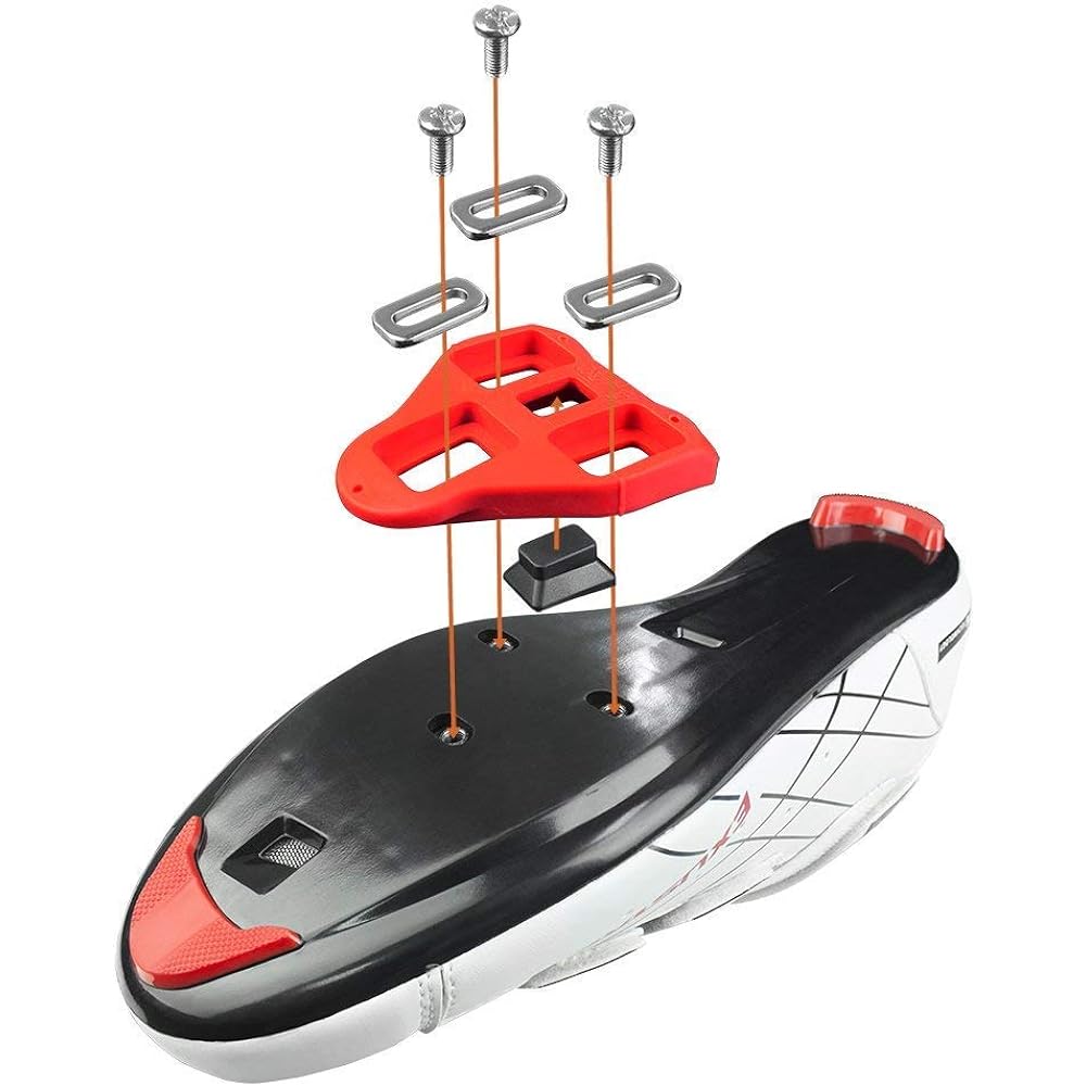 BV (Look) Delta (Delta) series exclusive cleat 9° movable (red) BV-CT-01-DT