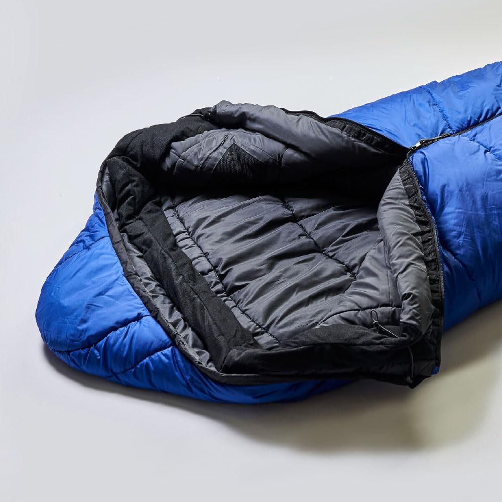 ISUKA Sleeping Bag Super Snowtrek 1500 Royal Blue [Minimum Operating Temperature -15 degrees] 123212