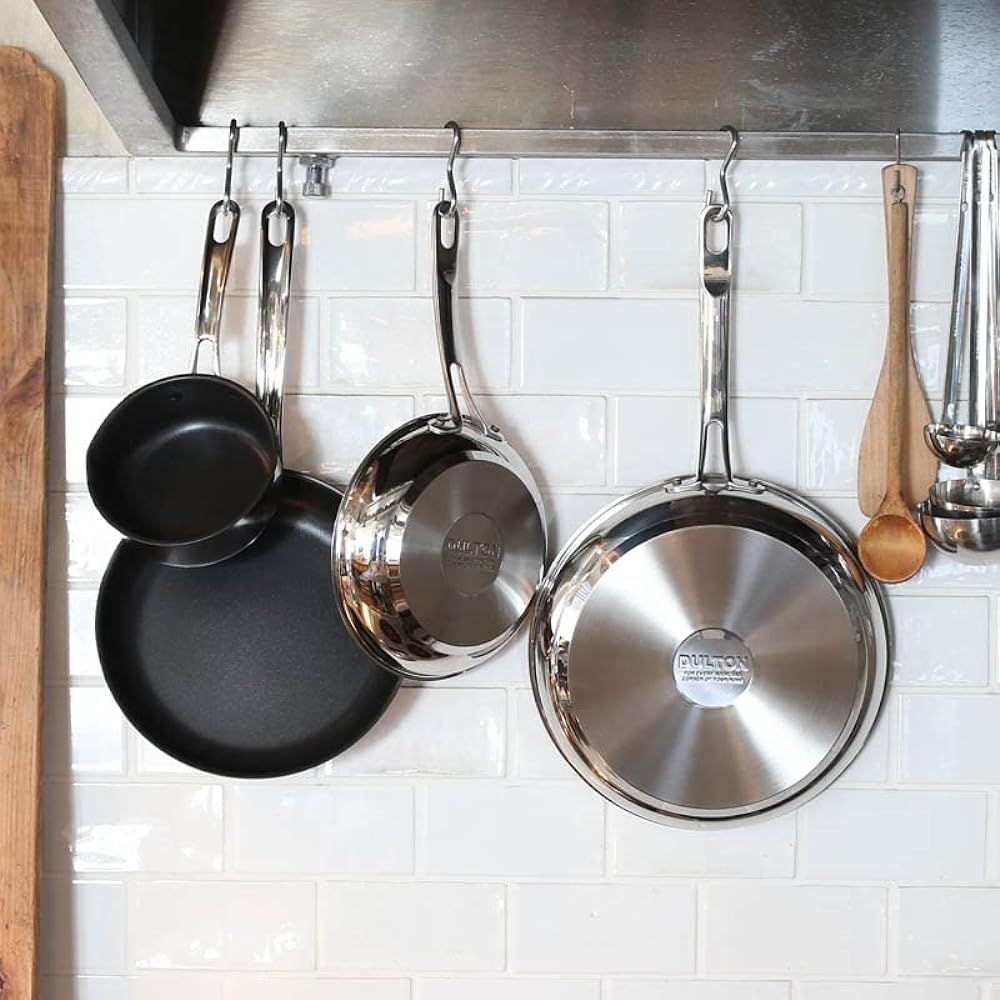 Dalton Stainless Steel Non-Stick Frying Pan 28cm K21-0326-28