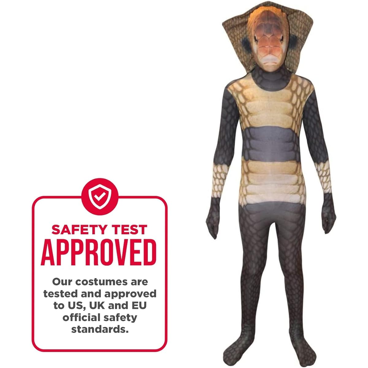 Morphsuits 102 x 118cm Kids Animal Planet King Cobra (Small)