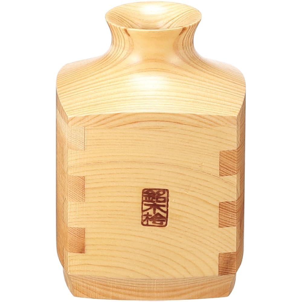 4-piece sake set, square type