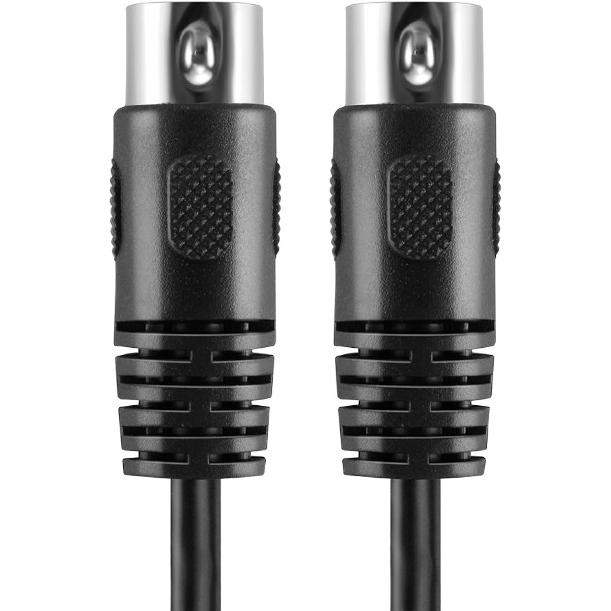 TNP Midi Cable - 5 Pin DIN Male Audio Midi to MIDI Interface Jack Plug Connector Wire Cord 25FT CBL_MIDI_5PIN_25FT