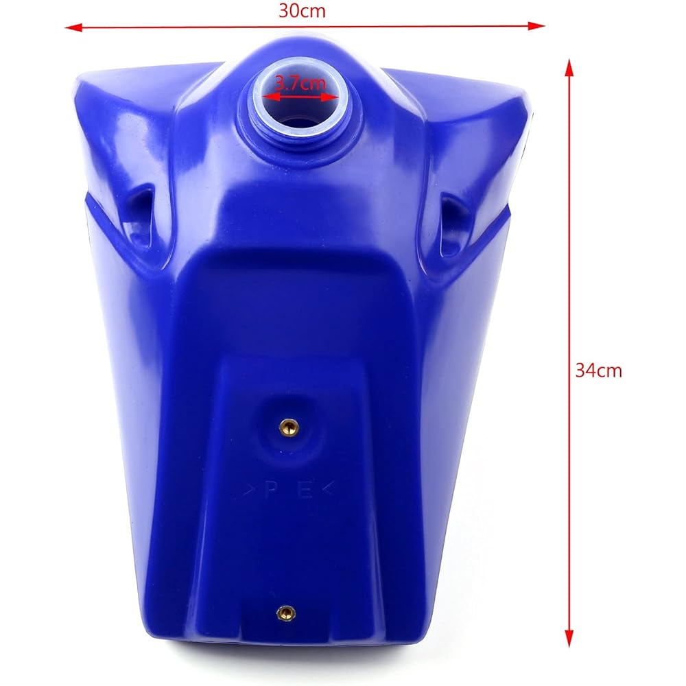 Topteng Blue Fuel Gas Tank Petrol Gas Tank for Yamaha TTR125 TTR 125 2000 2001 2002 2003 2004 2005 2006 2007