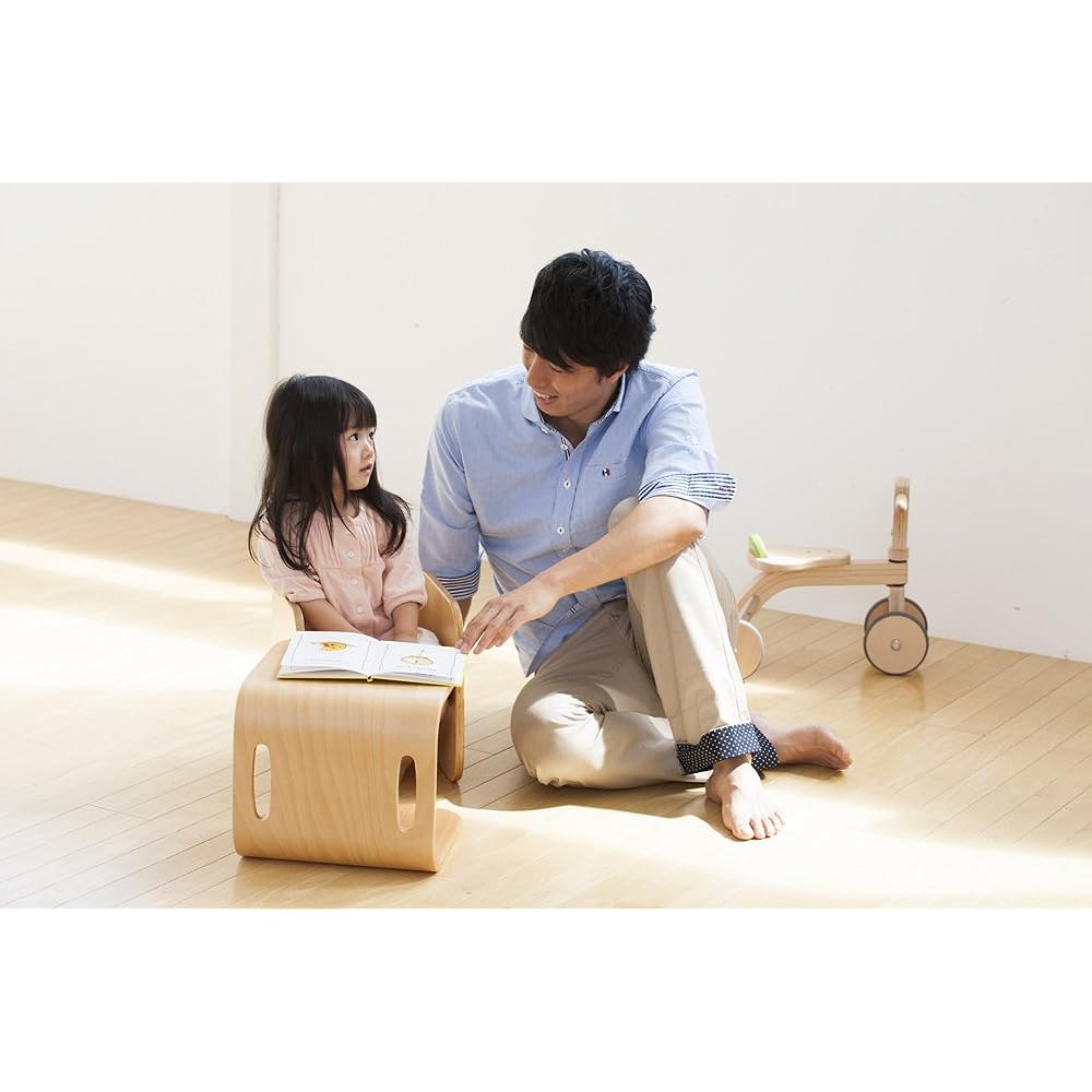 HOPPL CoroCoro Chair & Desk CoroCoro Chair Natural Beech Material CL-CHAIR-NA
