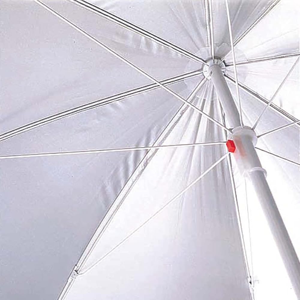 CAPTAIN STAG Parasol View Season UV Protection Parasol 180cm Blue x Silver M-1566