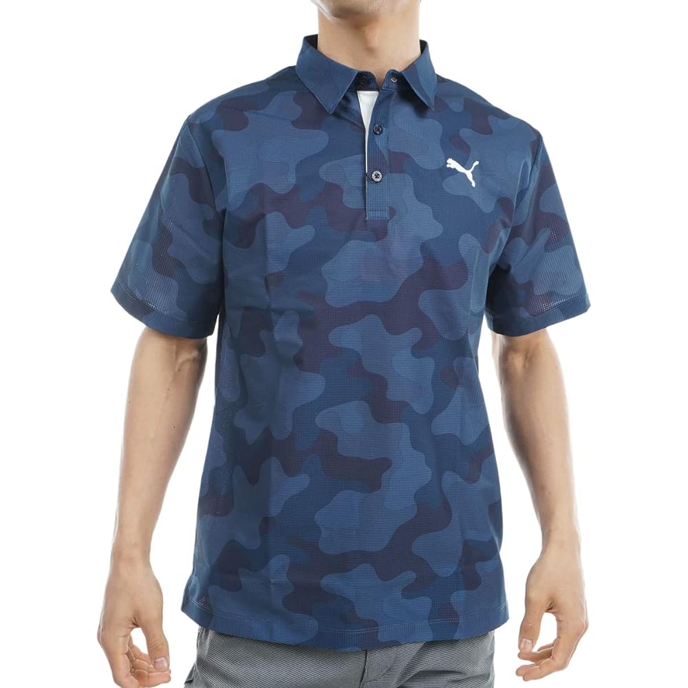[PUMA] Golf Shirt CAT Camouflage SS Polo Shirt Men's