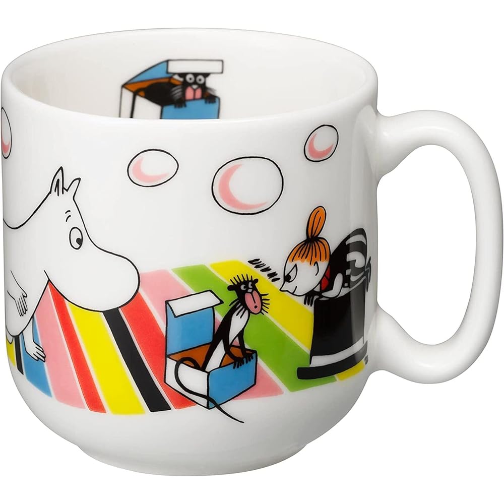 [Regular Imported Product] Arabia Moomin (Moomin by ARABIA) Tableware Set (Mug & Plate) Children Set Moomin (Boxed) 1023462