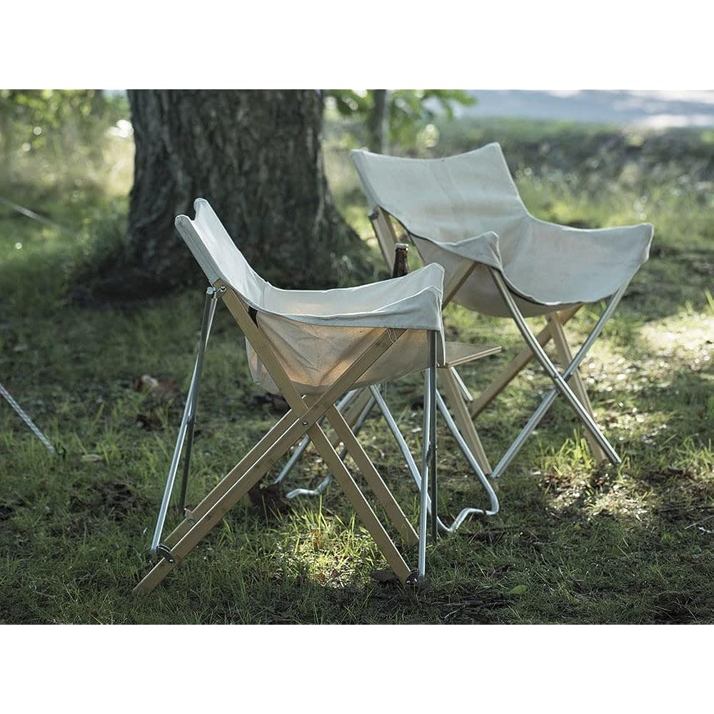 Snow Peak Take! Chair White 550×630×750(h)mm (Seat Height 420mm) LV-085 Chair Chair White Outdoor Camping