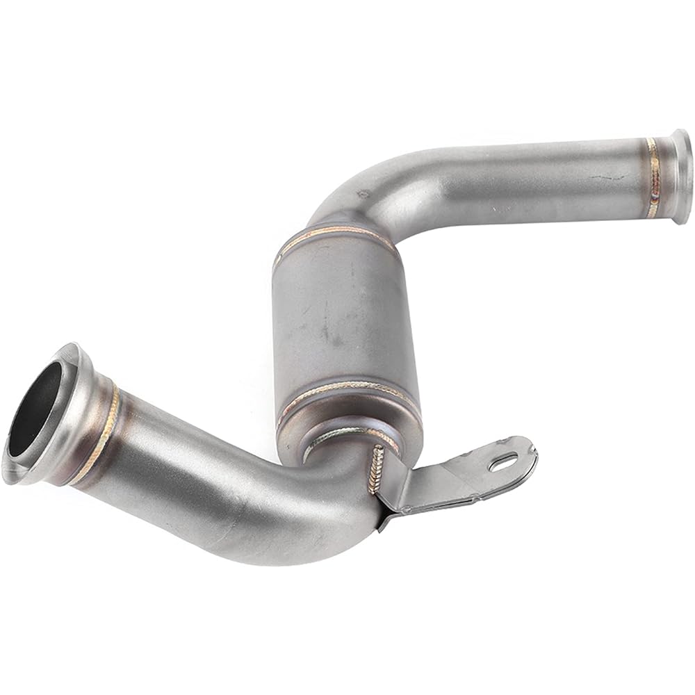 Exhaust Mid Pipe Exhaust Pipe Exhaust Middle Pipe Exhaust Exhaust System Change Replacement Compatible with KTM125/250/390/RC3902017-2020