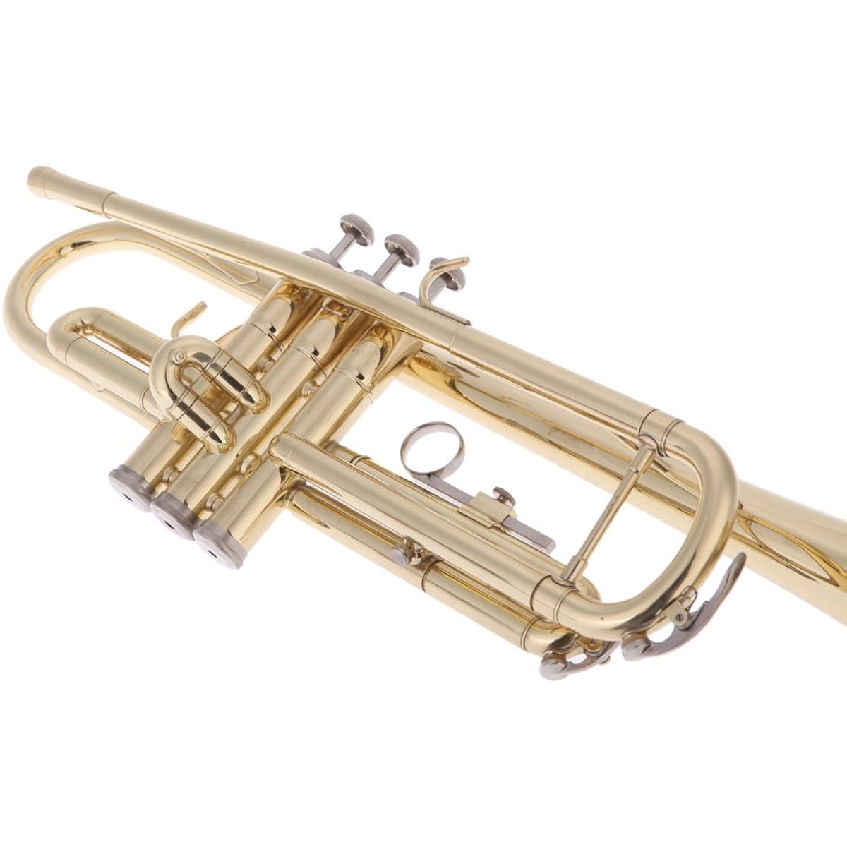 Sasuori Beginner 5 Piece Set Bb B Flat Trumpet Brass Wind Instrument