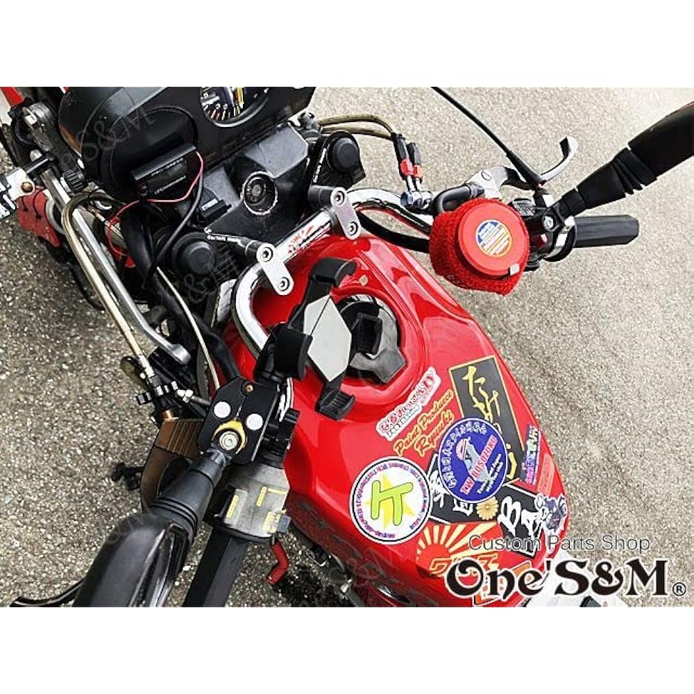 Q3-14SV Motorcycle Pipe Handle Laser Engraved 22.2φ Wands Laser Engraved Ver 7603 Han Naruo Han Naruo Han