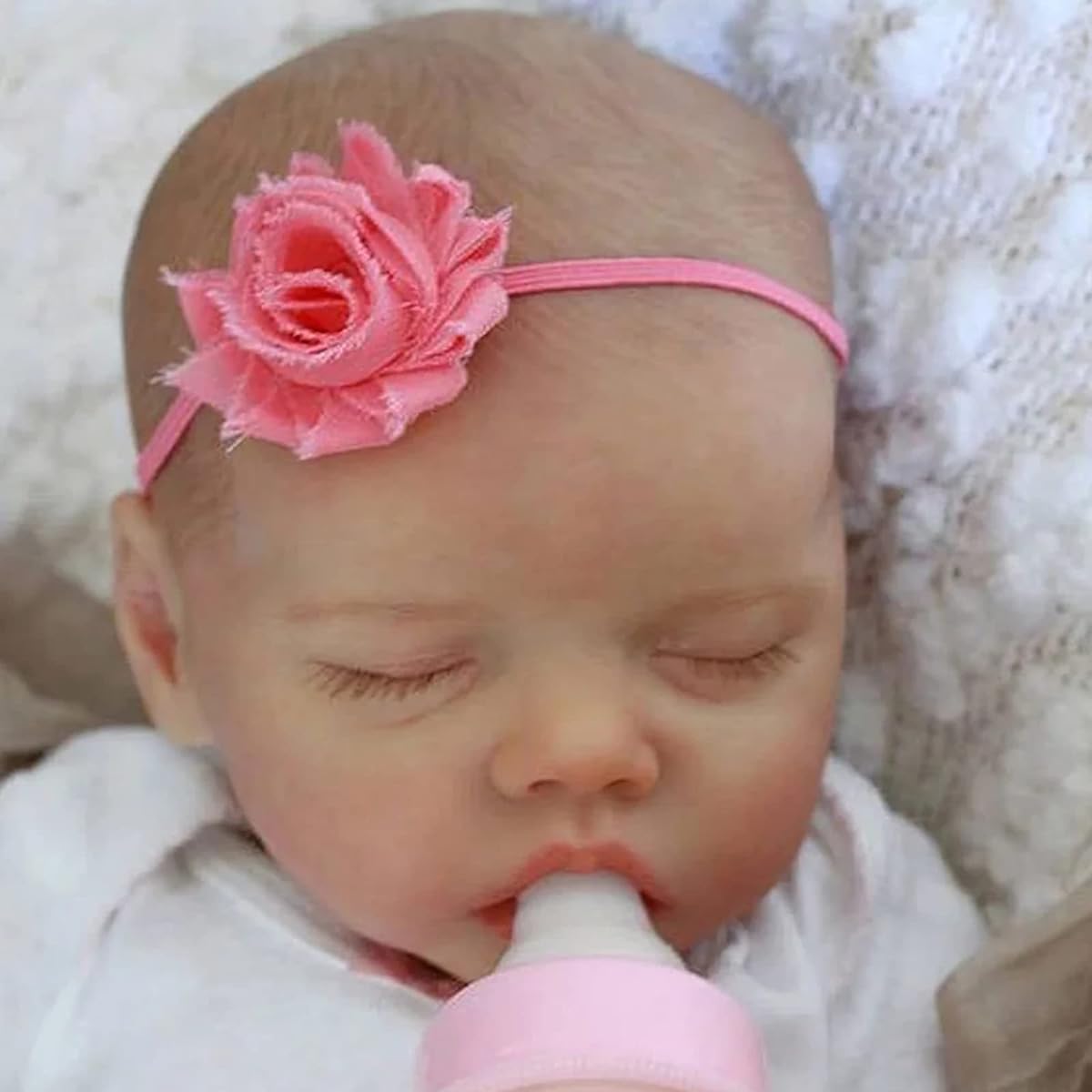 BABESIDE Lifelike Reborn Doll - 17" Soft Realistic Newborn Baby Doll with Accessories, Handmade Sleeping Baby Doll, Authentic Experience for Girls Ages 3+, Rena