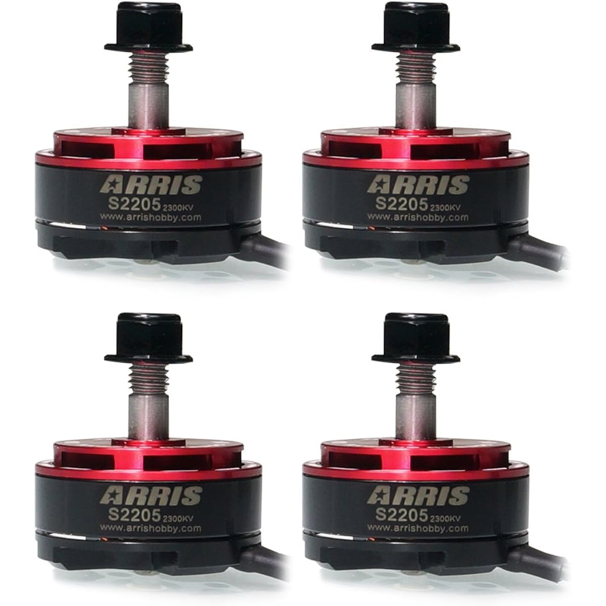 ARRIS S2205 2300KV Brushless Motor for FPV Race Quad (2 CW + 2 CCW)
