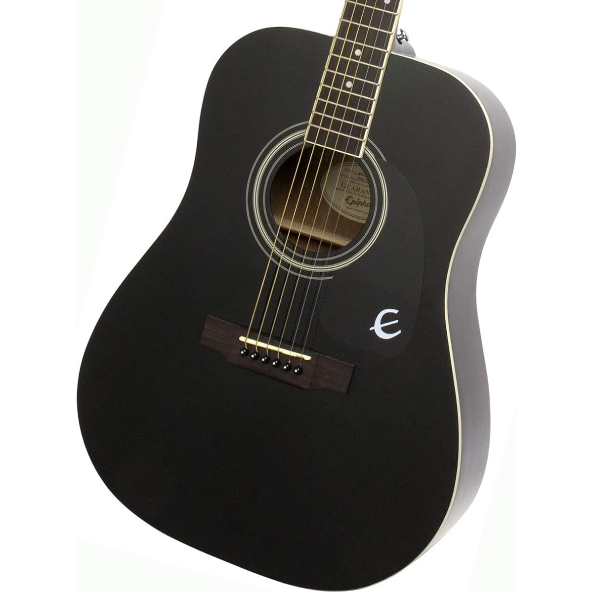 EPIPHONE/Songmaker DR-100 EB (Ebony) Epiphone Folk Guitar Acoustic Guitar Introduction Beginner DR100