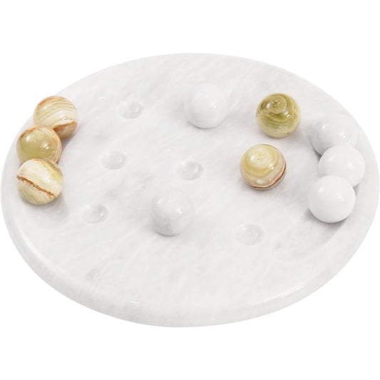 Tic Tac Toe 10ft (White & Green Onyx)