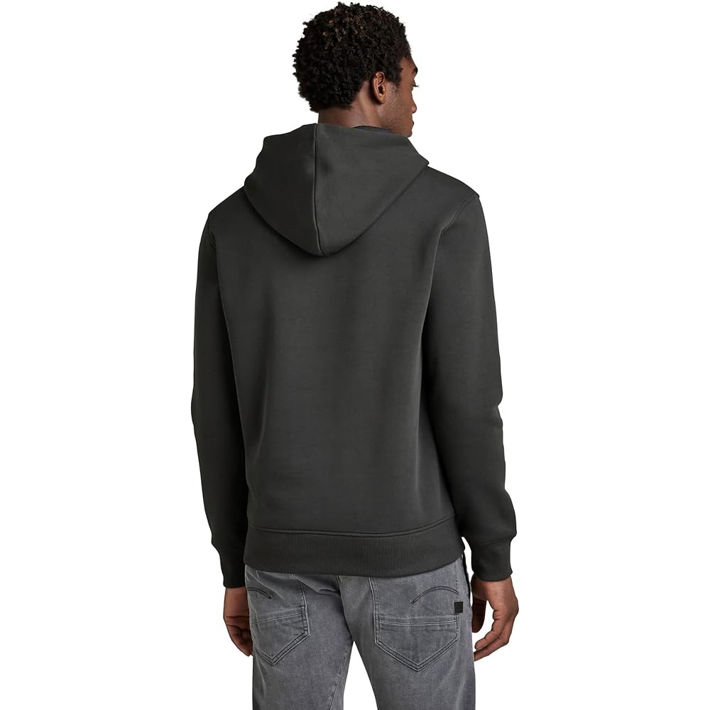 [G Star Row] Hoodie Hoodie Sweatshirt Men's Regular Fit RETRO SHADOW GRAPHIC HOODED SWEATER