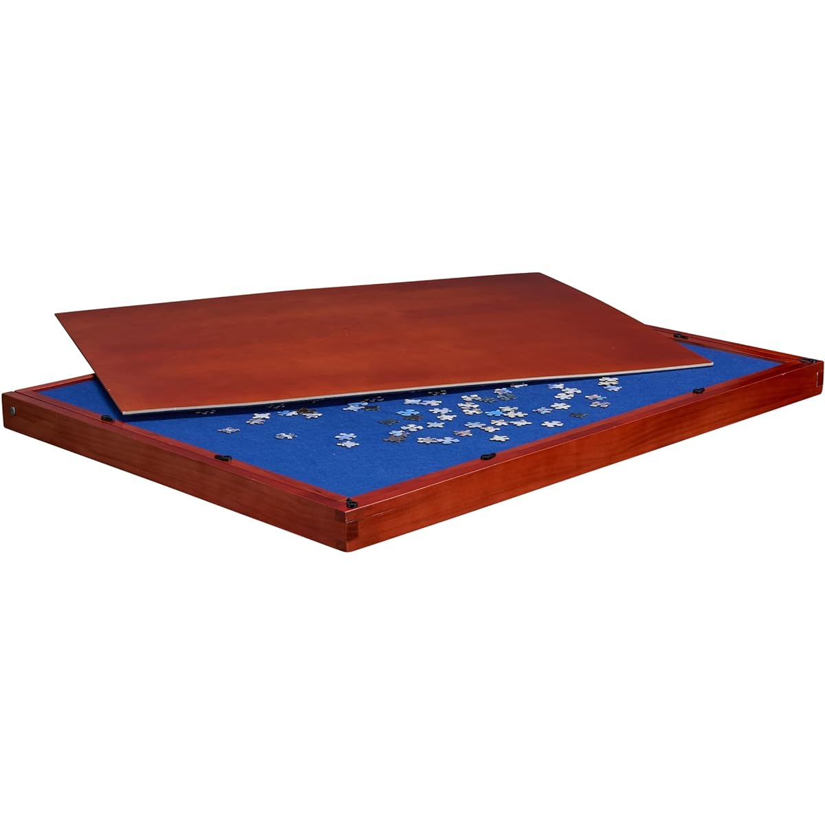 1500 Piece Wooden Jigsaw Puzzle Table Puzzle Easel - Height Adjustable Puzzle Board with Wooden Cover | 27" x 35" Portable Jigsaw Puzzle Board - Portable Puzzle Table | For Adults and Kids