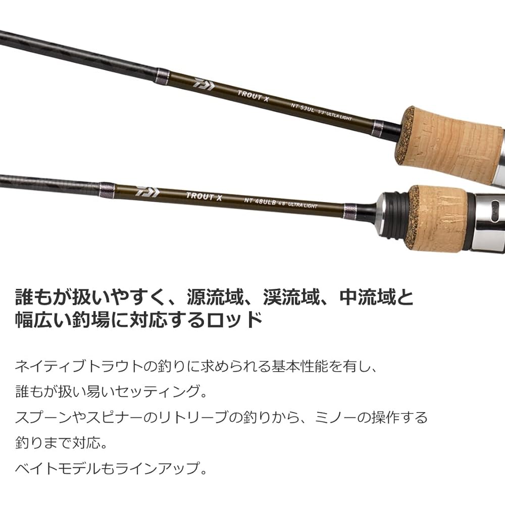 DAIWA Native Trout TROUT X NT/N Various (2023 Model)