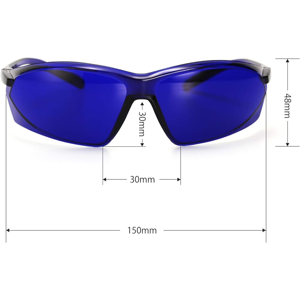 [SINNKATEI] Optical hair removal goggles, IPL, dedicated to LED hair removal device, uses nano-absorbing material, suitable for home beauty salon hair removal, 2 pack