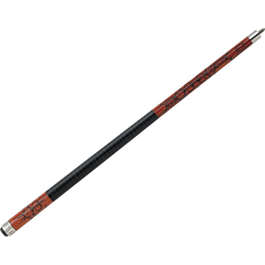 OUTLAW OL22 Cherry Pool Cue Cherry Stained Maple Brand 8 and Barb Design