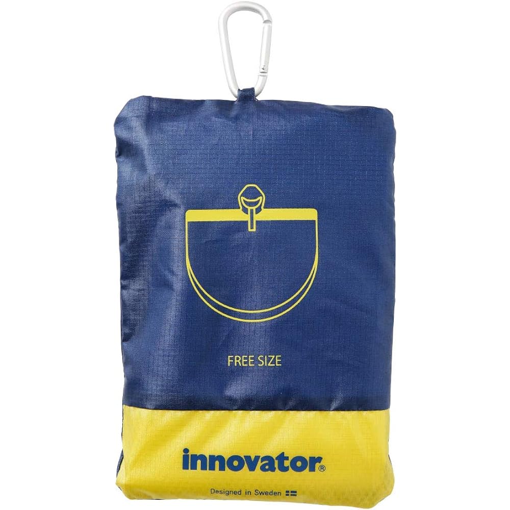Ogawa innovator Raincoat Rain Poncho Navy One Size Fits Most Length 103cm Super Water Repellent Waterproof Bicycle Festival Sports Watching Concerts Camping Innovator 18488