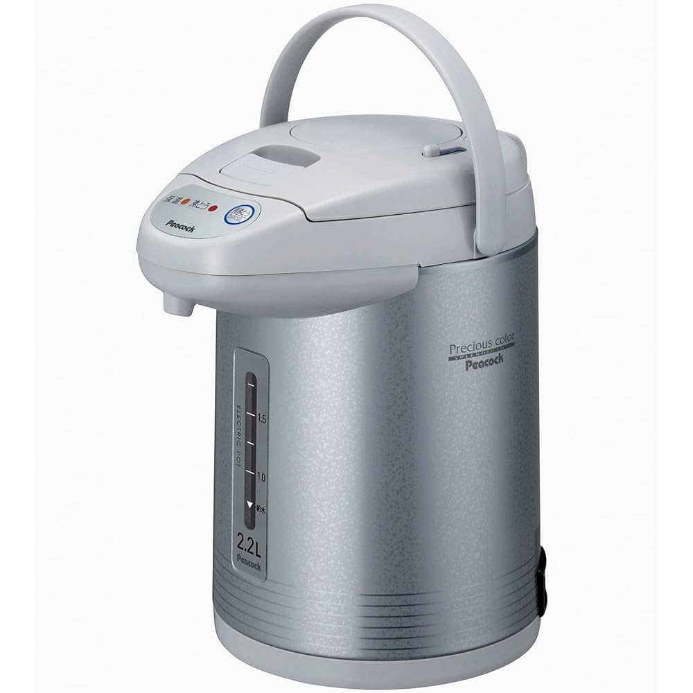 Peacock Thermos Industry Co., Ltd. Electric pot, large capacity, 3 liters, boiling pot, bleaching pot, heat retention, air type, hot water supply, water boiling pot, 3 liter pot, WCI-30 H