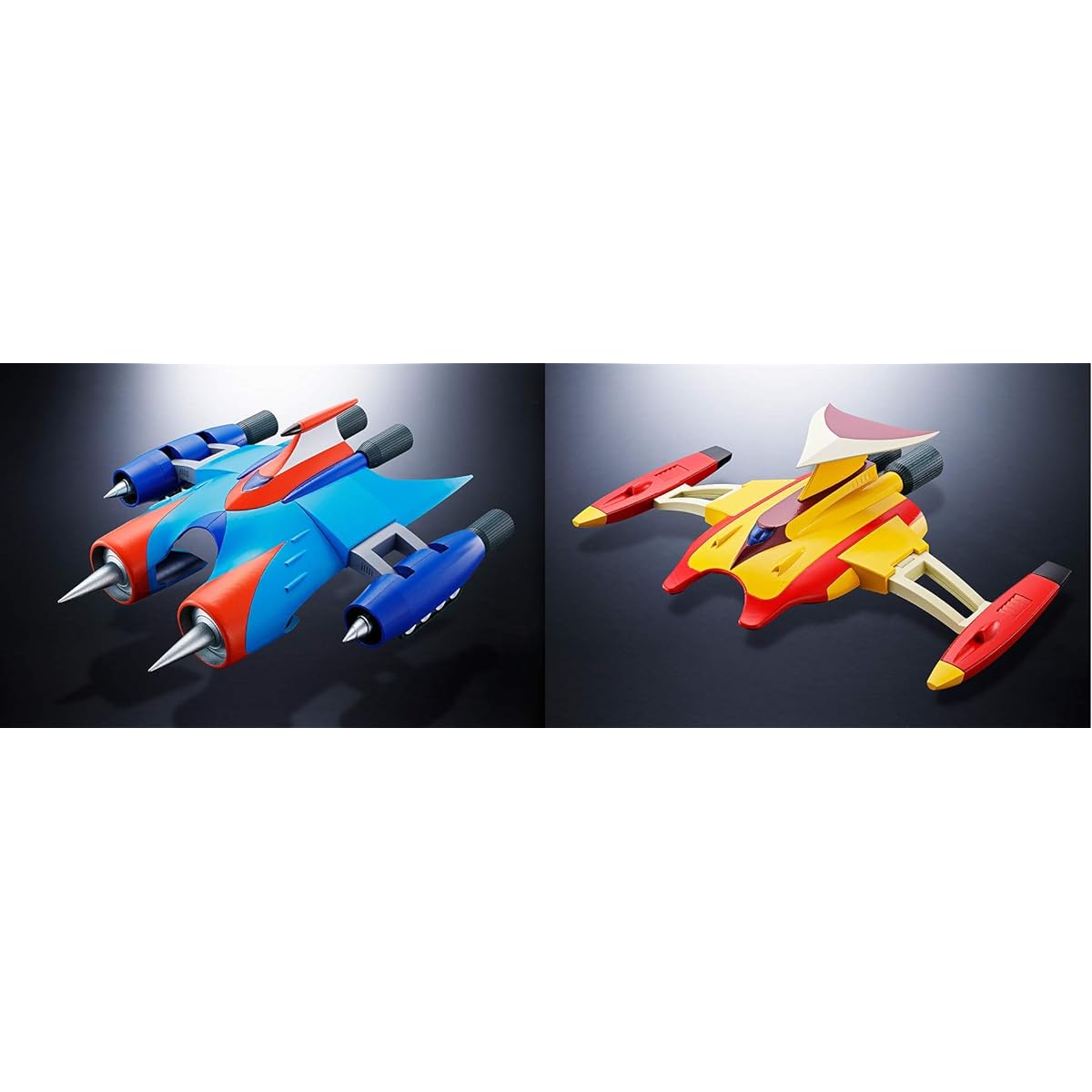 BANDAI Soul of Chogokin GX-76X2 Grendizer D.C. Drill Spacer & Marine Spacer Set (Tamashii Web Shop Exclusive)