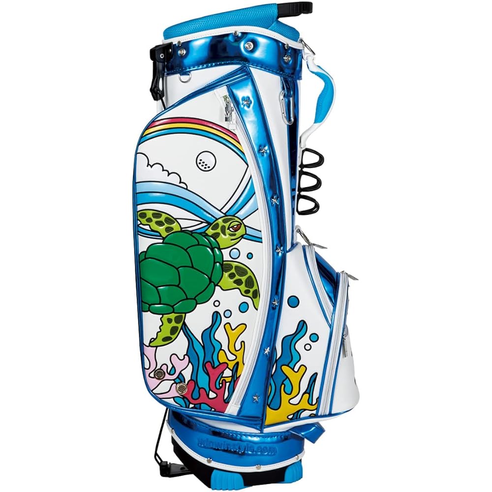 WINWIN STYLE ALOHA HONU STAND BAG LEM Stand Bag CB-502 WH [Aloha Honu/TAMO collaboration model]