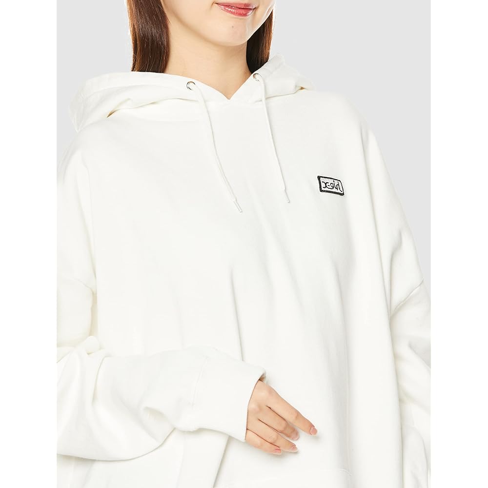 [X Girl] Hooded Sweatshirt BOX LOGO SWEAT HOODIE Women's