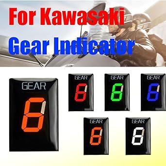 Digital Meter Display Kawasaki Ninja 250R 250 R Ninja 400R Ninja 650R Motorcycle KFX450R KFX 450R ZRX1200 Motorcycle Gear Display Indicator Meter Indicator Meter Display
