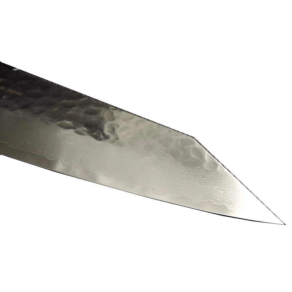 Takayuki Sakai Hammered Damascus VG10 Interrupt 33 Layer Sword-shaped Gyuto 190mm 07400