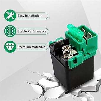 Starter Solenoid Relay CN250 Helix FES 125 150 FES250 ANF125 Innova Rebel CA 125 250 CH250 CMX 250 300 500 Motorcycle Starter Solenoid Relay