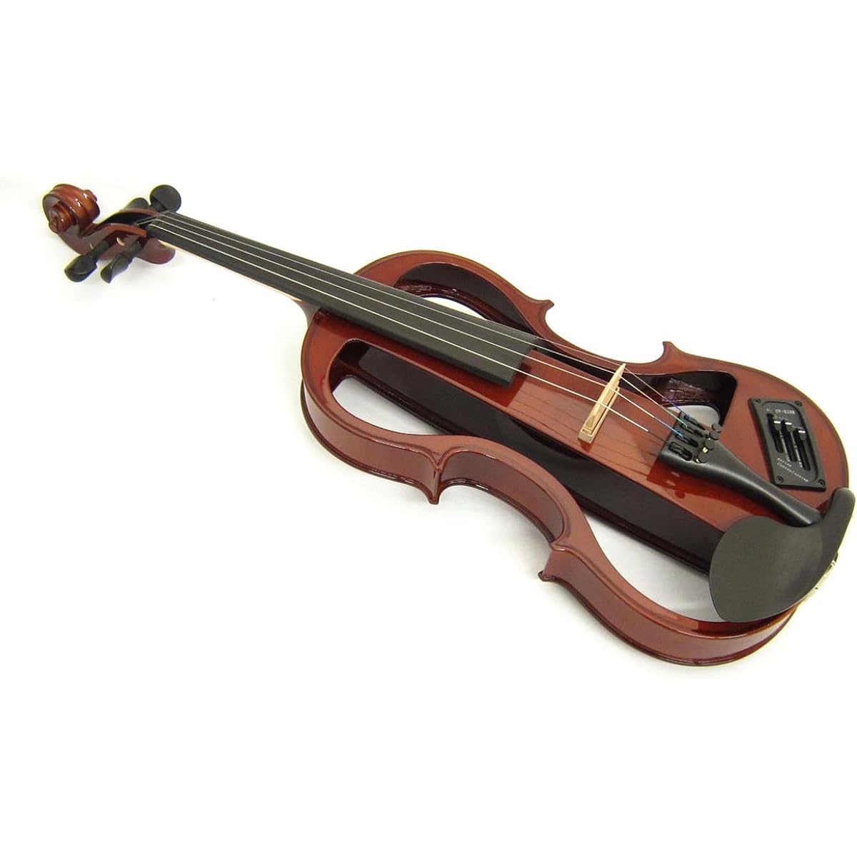 Carlo Giordano electric violin natural brown