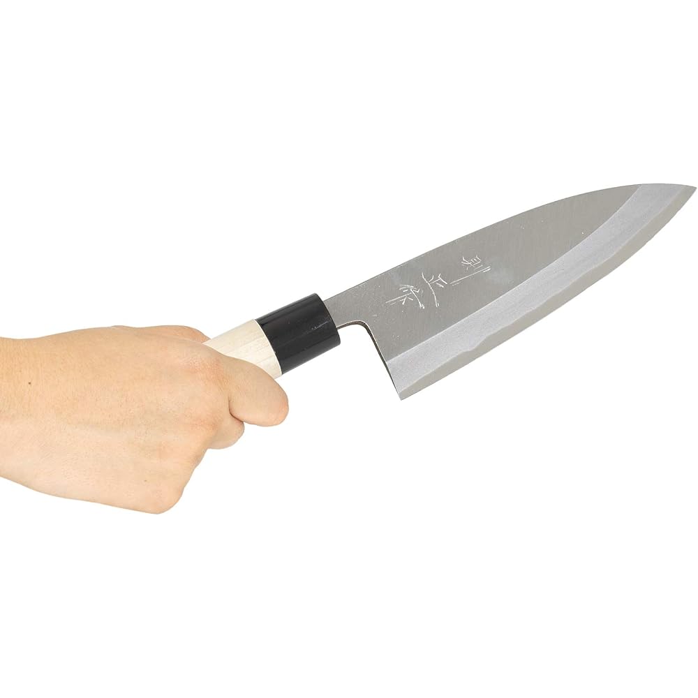 Norimasa Sakai knife [carbon steel/S-150 / blade length 15cm] Norimasa Deba knife Japanese knife (Sakai City, Osaka Prefecture)