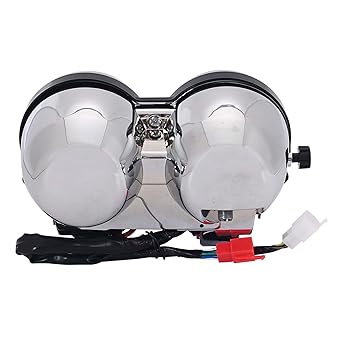 Odometer Equipment Assembly Gauge Meter Cluster Speedometer Odometer Tachometer Fit Honda CB400 1992 1993 1994 CB400SF NC31 92-94 (Color : CB400 1992 to 1994)