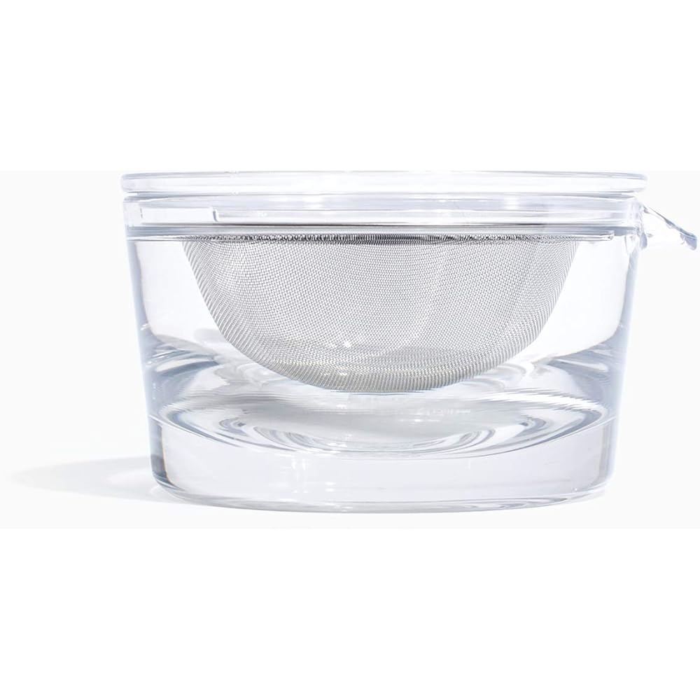 [Senchado Tokyo] "Transparent teapot" 120ml with tea strainer, unbreakable, non-hot, non-bulky teapot, made in Japan, dishwasher safe